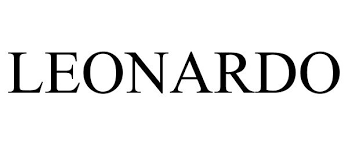 Leonardo Eau de Toilette for Men in dark blue bottle with silver cap, Leonardo perfume bottle with minimalistic design and clean label, Flat lay of Leonardo fragrance and box with neutral tones