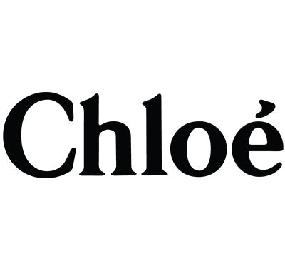 Chloé Eau de Parfum bottle with signature pleated glass and pink ribbon, Collection of Chloé fragrances styled with flowers and soft lighting, Woman spraying Chloé perfume in a sunlit room