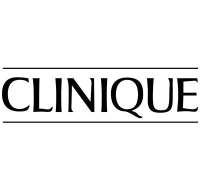 Clinique Dramatically Different Moisturizing Lotion in signature yellow bottle,Clinique Happy perfume bottle with bright orange cap and minimalist design, Woman applying Clinique moisturizer in natural bathroom setting