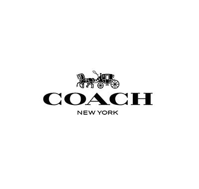 Coach fragrance bottle with sleek glass design and signature logo, Close-up of Coach Dreams Eau de Parfum bottle with floral accents, Woman applying Coach fragrance in a modern dressing room, Coach fragrance gift set with branded packaging and ribbon