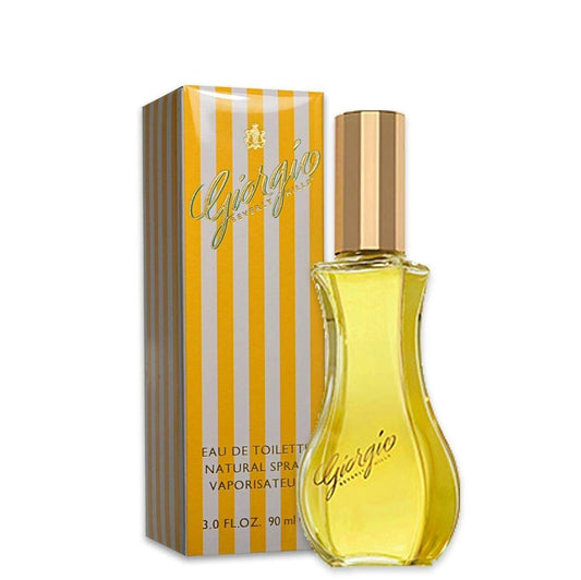Giorgio Beverly Hills Blue Eau de Toilette Spray 3.0 oz (Damaged Box)