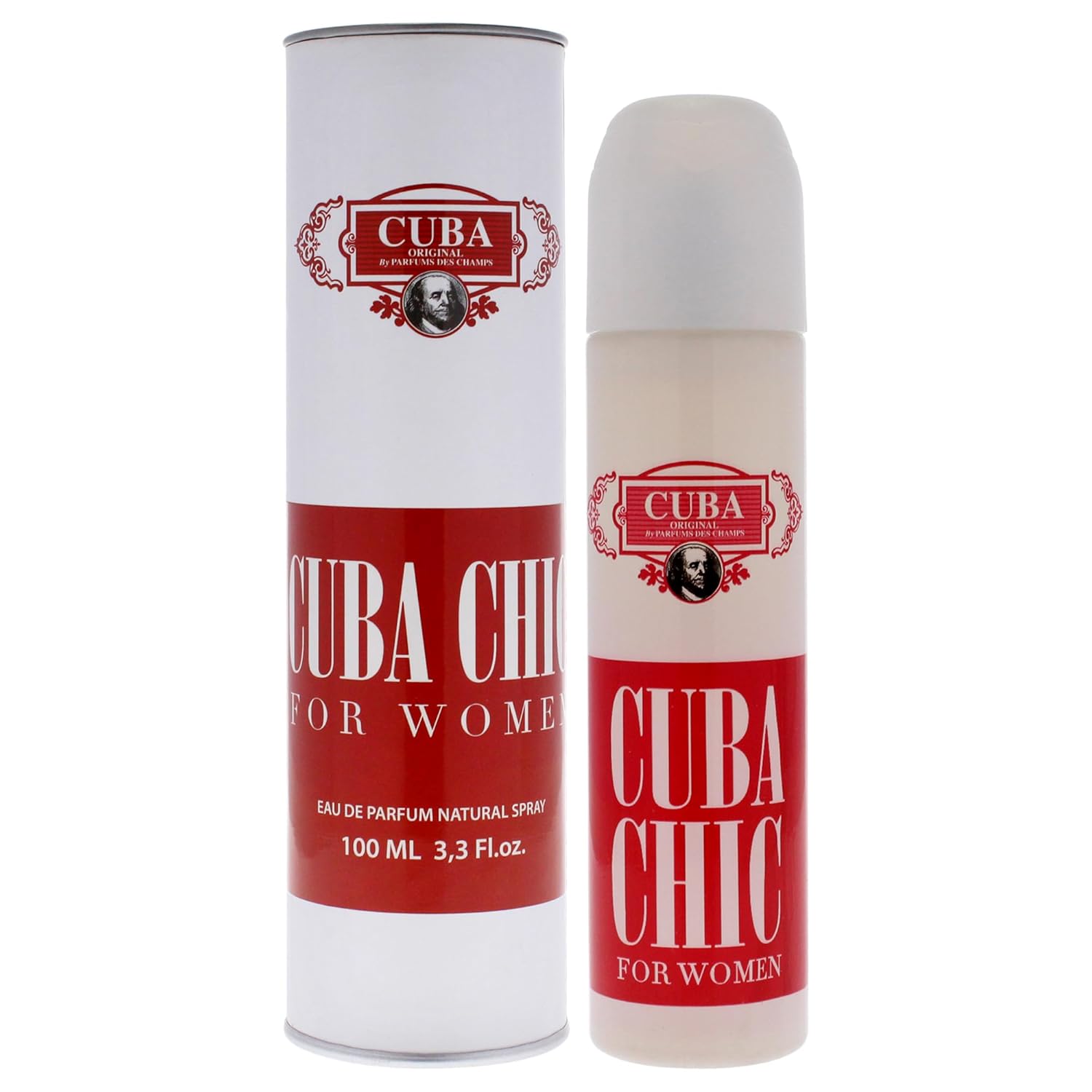 Cuba Exclusive Eau de Parfum Spray for Women 3.3 oz