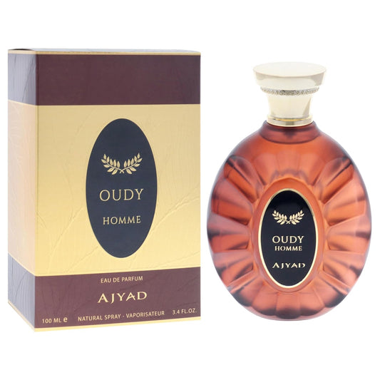 Ajyad Oudy Eau de Parfum Vaporisateur 3.4 oz (Boîte endommagée)