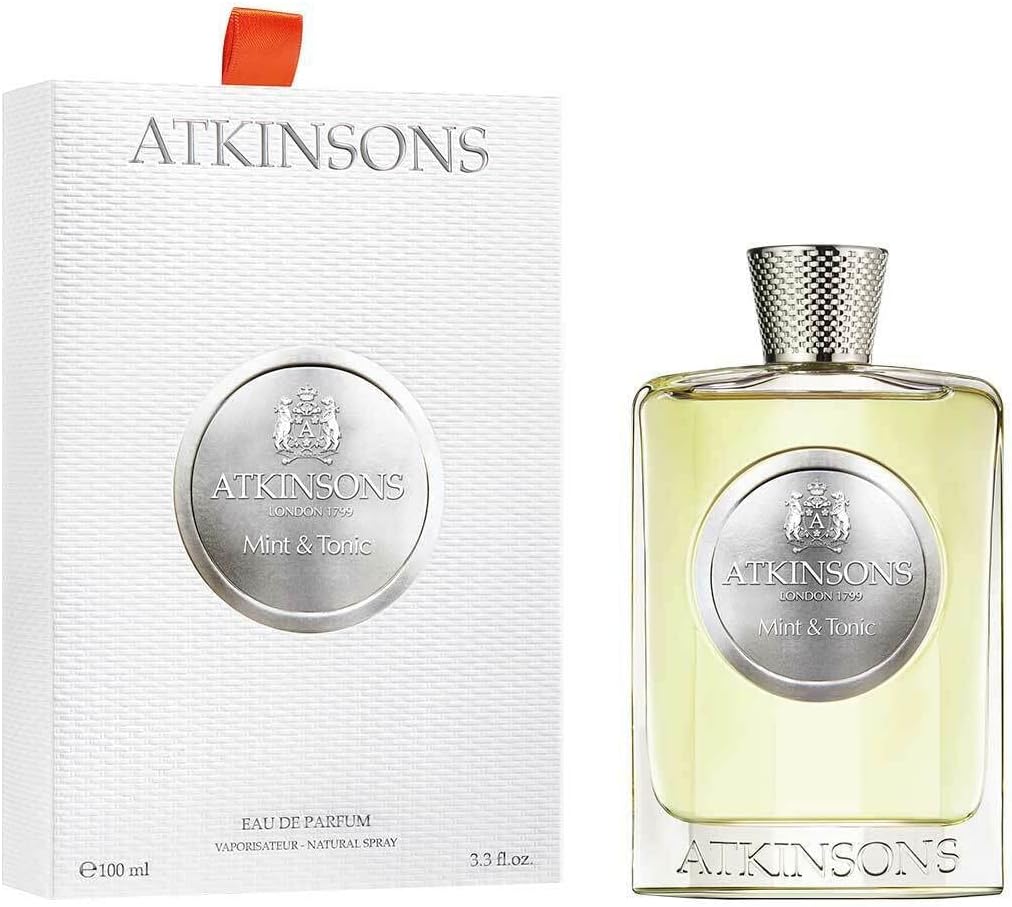 Atkinsons mint&tonic pour hommes eau de parfum vaporisateur 3,4 oz