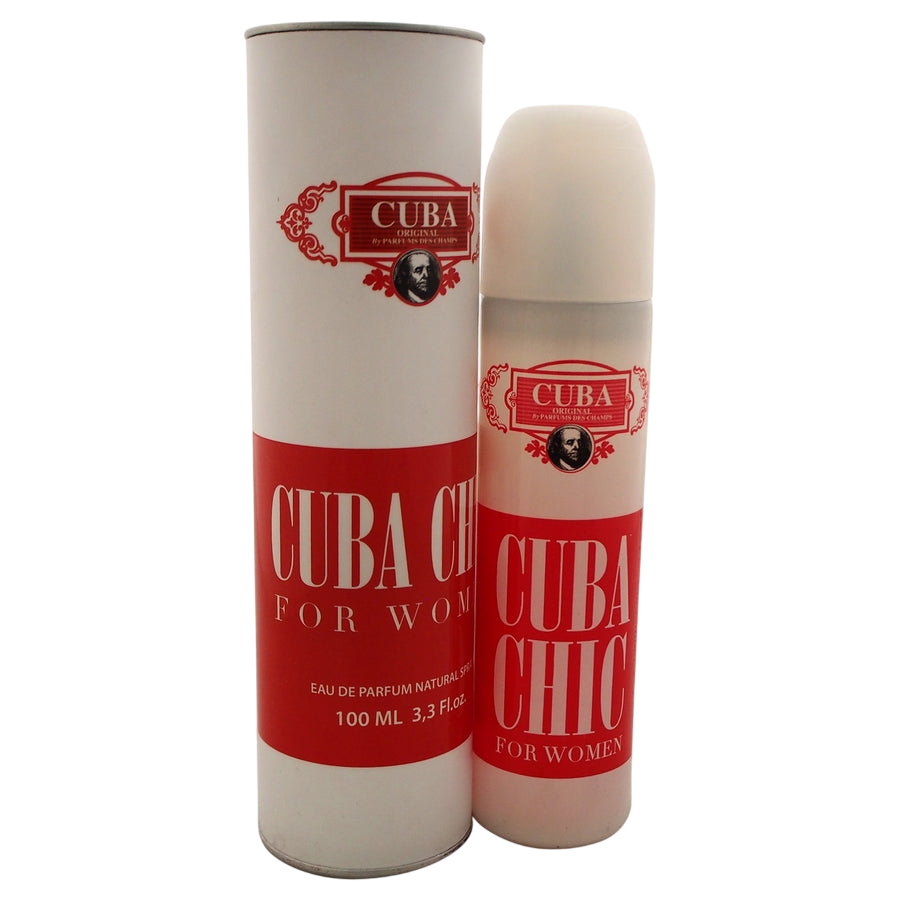 Cuba Chic Eau De Parfum Spray for Women, 3.4 Oz