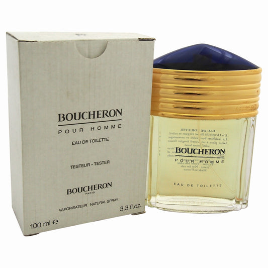 Boucheron Pour Homme Eau de Toilette Vaporisateur 3.3 oz Testeur