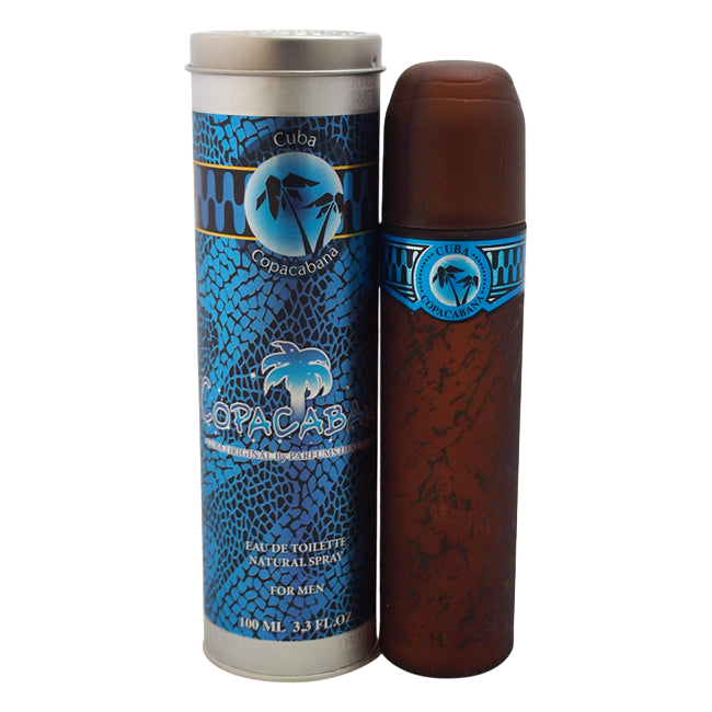 Cuba Copa Cabana Eau De Toilette Spray for Men 3.3 Oz