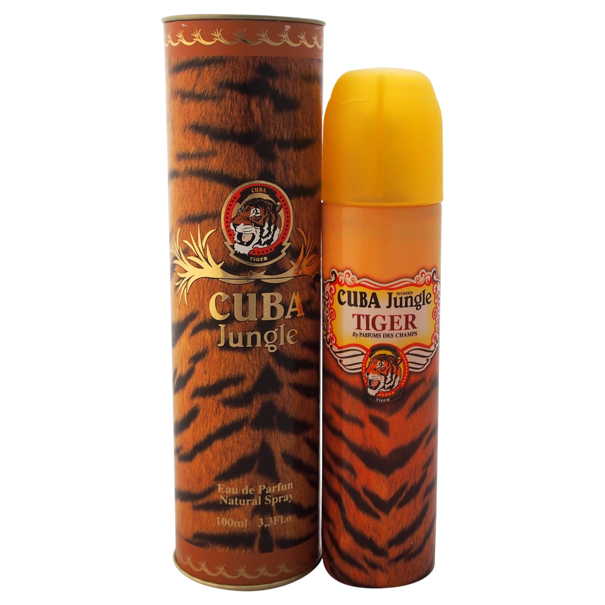 Cuba Jungle Tiger Pour Femmes Eau De Parfum Spray 3,4 Oz