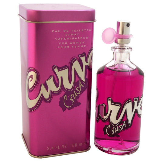 Liz Claiborne Curve Crush Vaporisateur Eau de Toilette pour Femme, 3.4 oz
