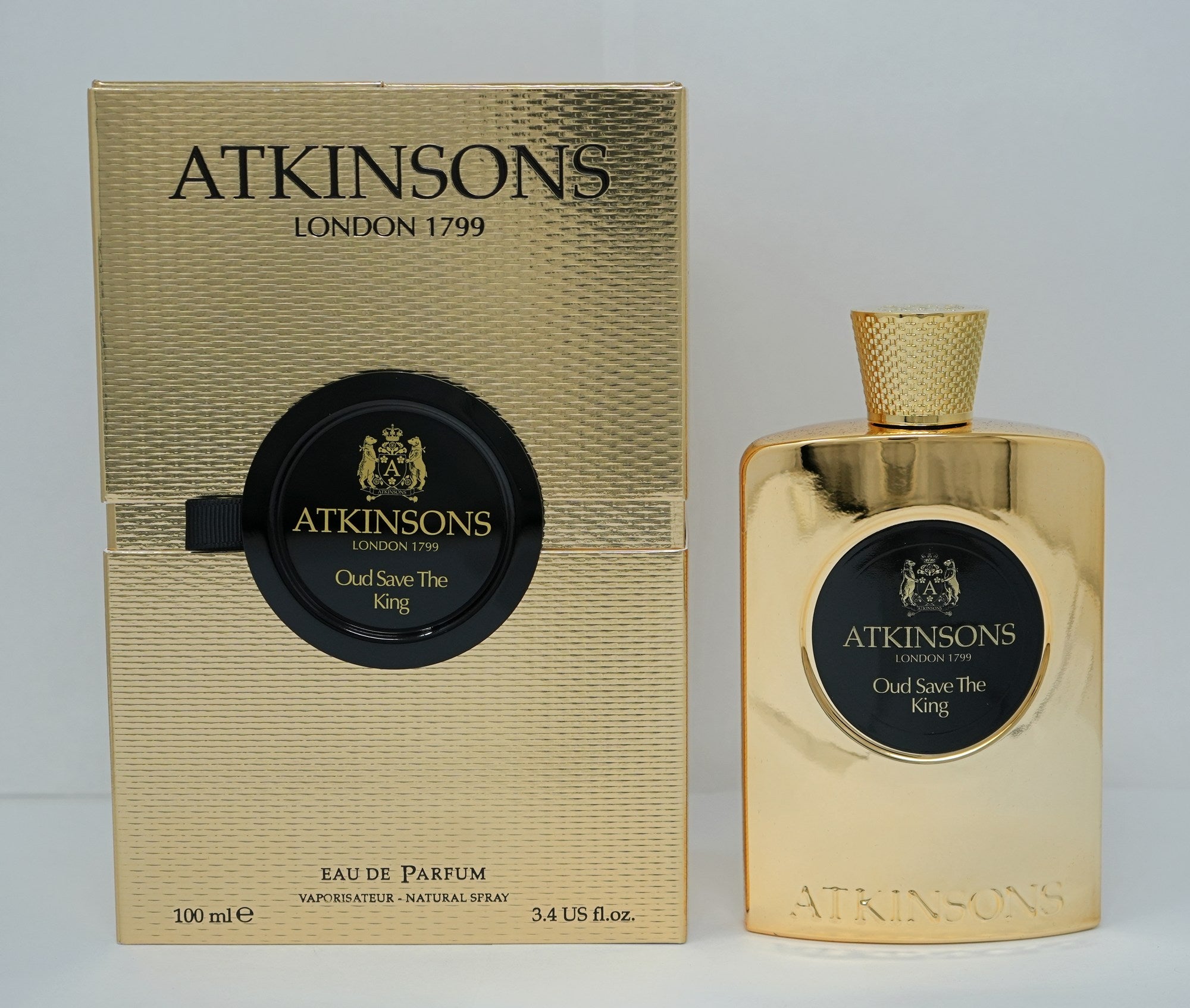 Atkinsons oud sauvez le roi pour hommes eau de parfum vaporisateur 3,4 oz