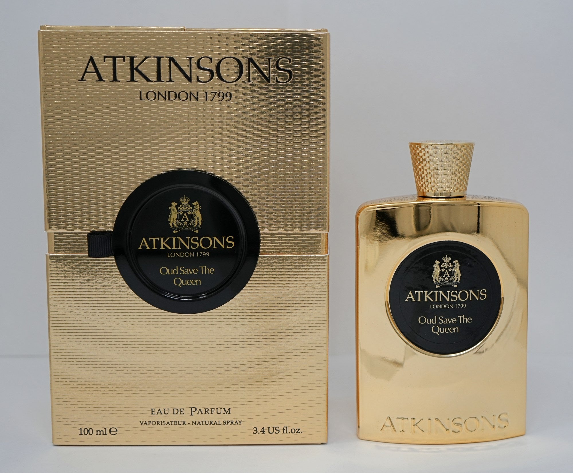 Atkinsons oud save the queen pour femmes eau de parfum vaporisateur 3,4 oz