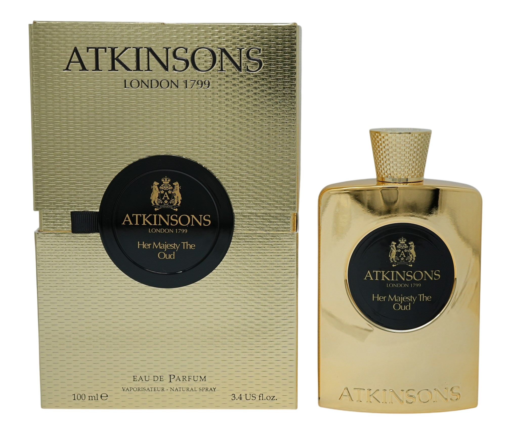 Atkinsons Her Majesty The Oud Pour Femmes Eau De Parfum Spray 3,4 Oz