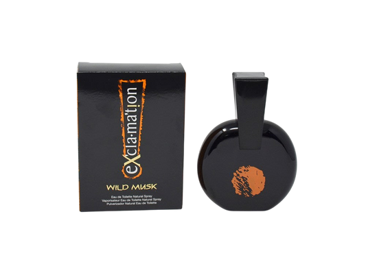 Coty Exclamation Wild Musk Eau de Toilette Vaporisateur 3.4 oz
