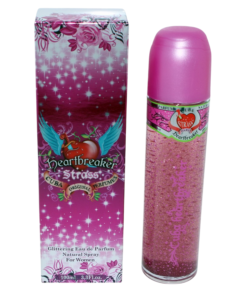 Cuba Strass Heart Breaker Eau De Parfum Spray 3.4 oz