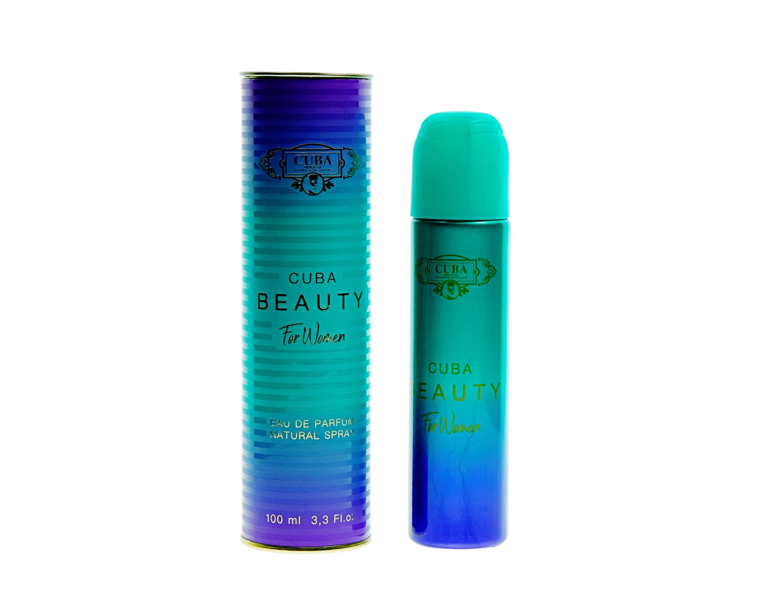 Cuba Beauty Eau De Parfum Spray for Women 3.3 oz