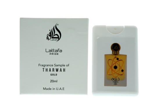 Lattafa Pride Tharwah Gold Eau de Parfum Vaporisateur 20ml Mini pour Femmes
