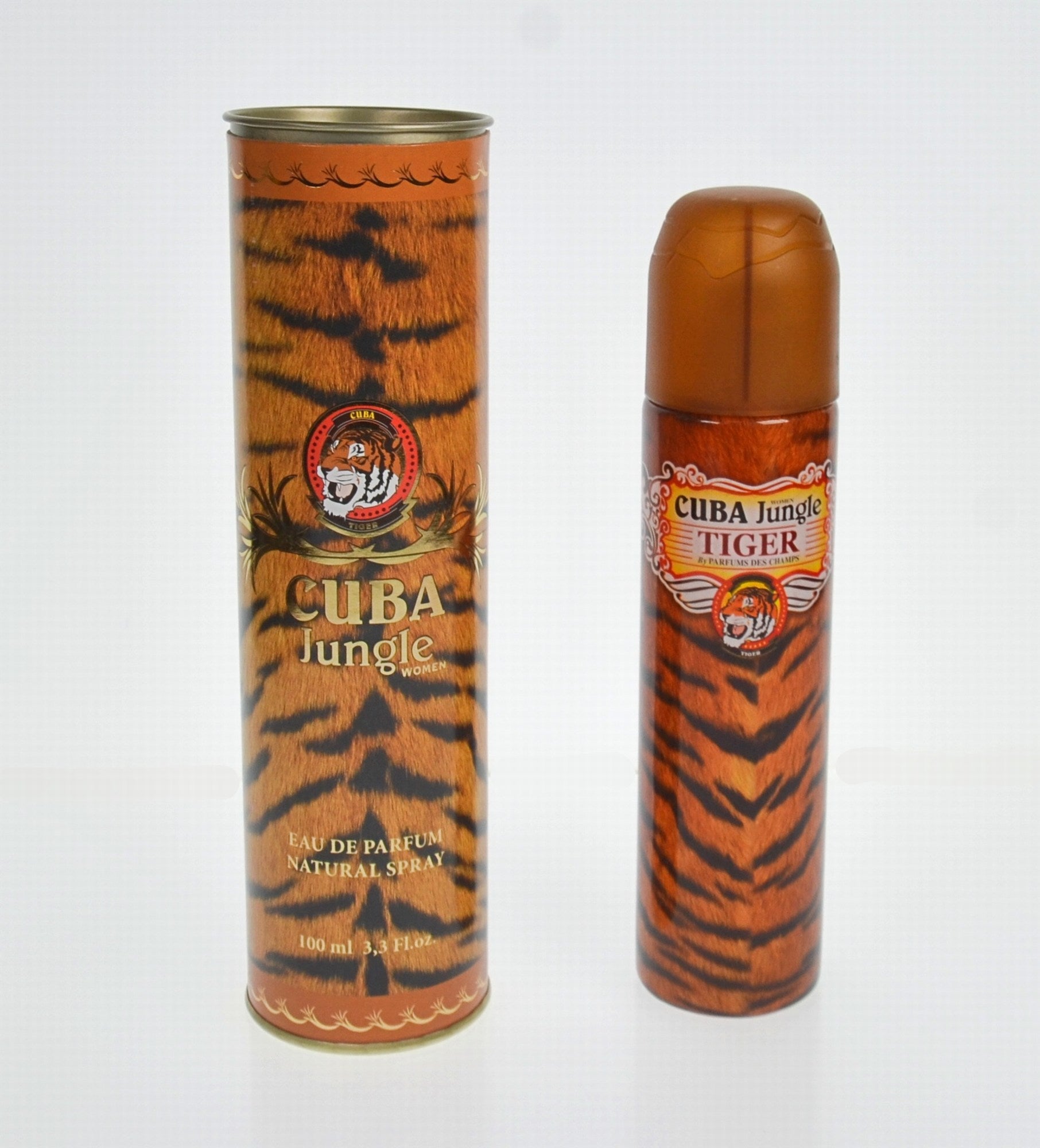 Cuba jungle tiger pour femmes eau de parfum vaporisateur 3,4 oz
