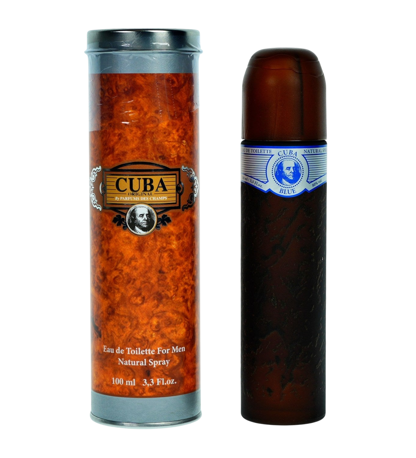 Cuba Blue For Men Eau De Toilette Spray 3.4 oz