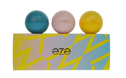 Eze Pour Hommes & Femmes Ensemble de Parfums 3 Pièces - Surge, Flow & Vibe (1.0 Oz Chacun)