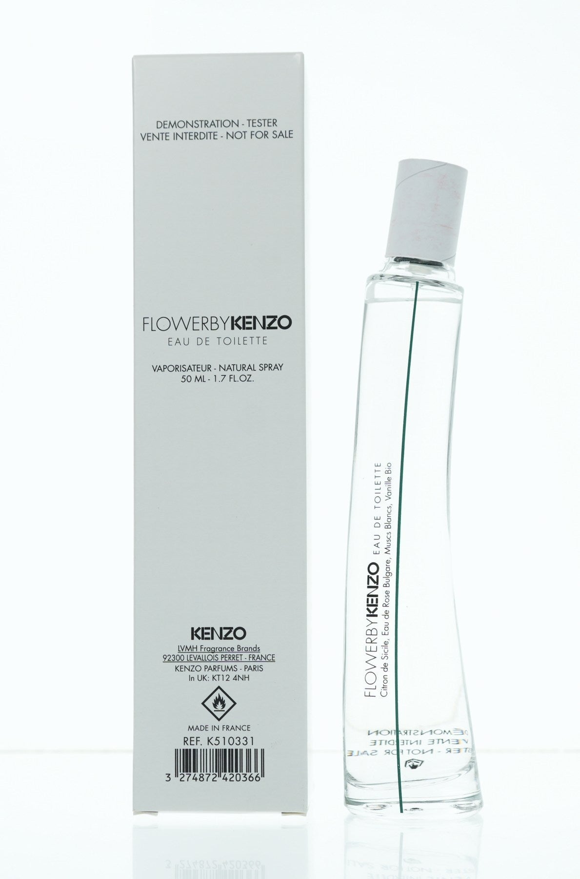 Kenzo Flower Eau De Toilette Spray for Women 1.7 oz (Tester)