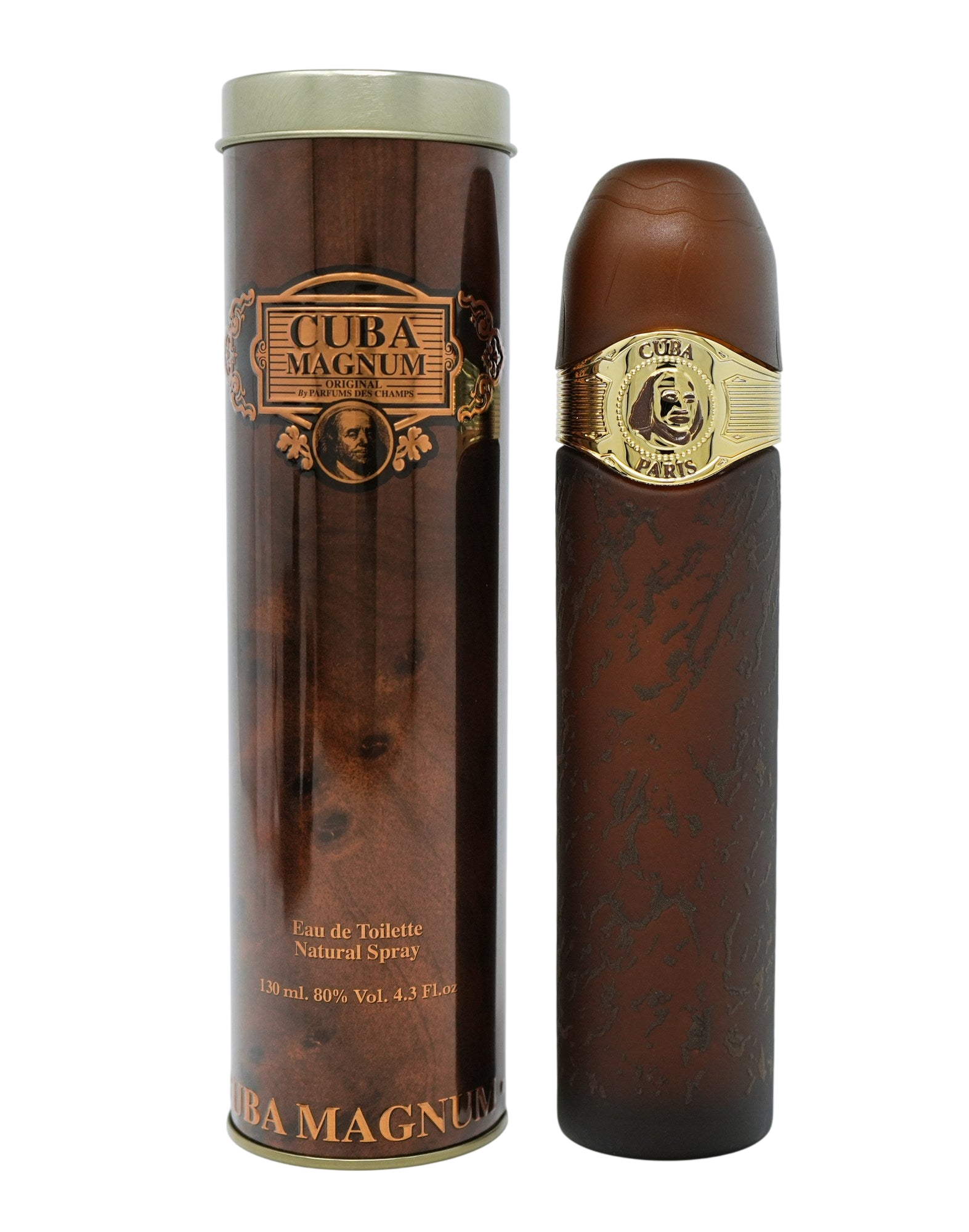 Cuba Magnum Gold Pour Hommes Eau De Toilette Spray 4,3 Oz