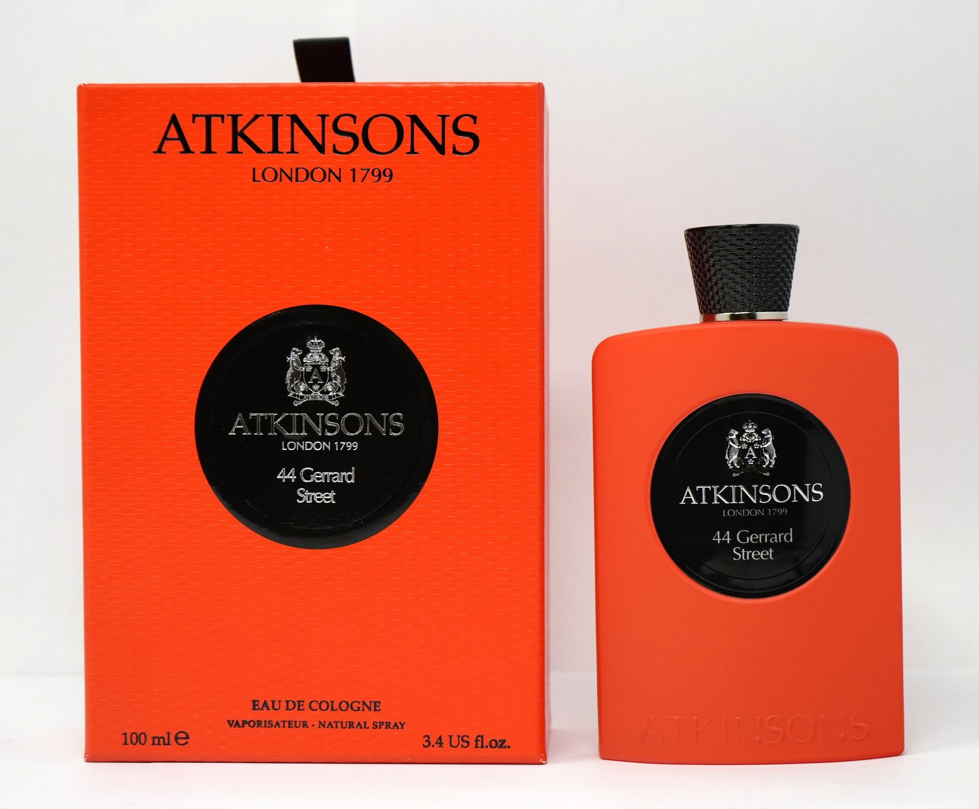Atkinsons 44 Gerrard Street pour hommes eau de cologne vaporisateur 3,4 oz