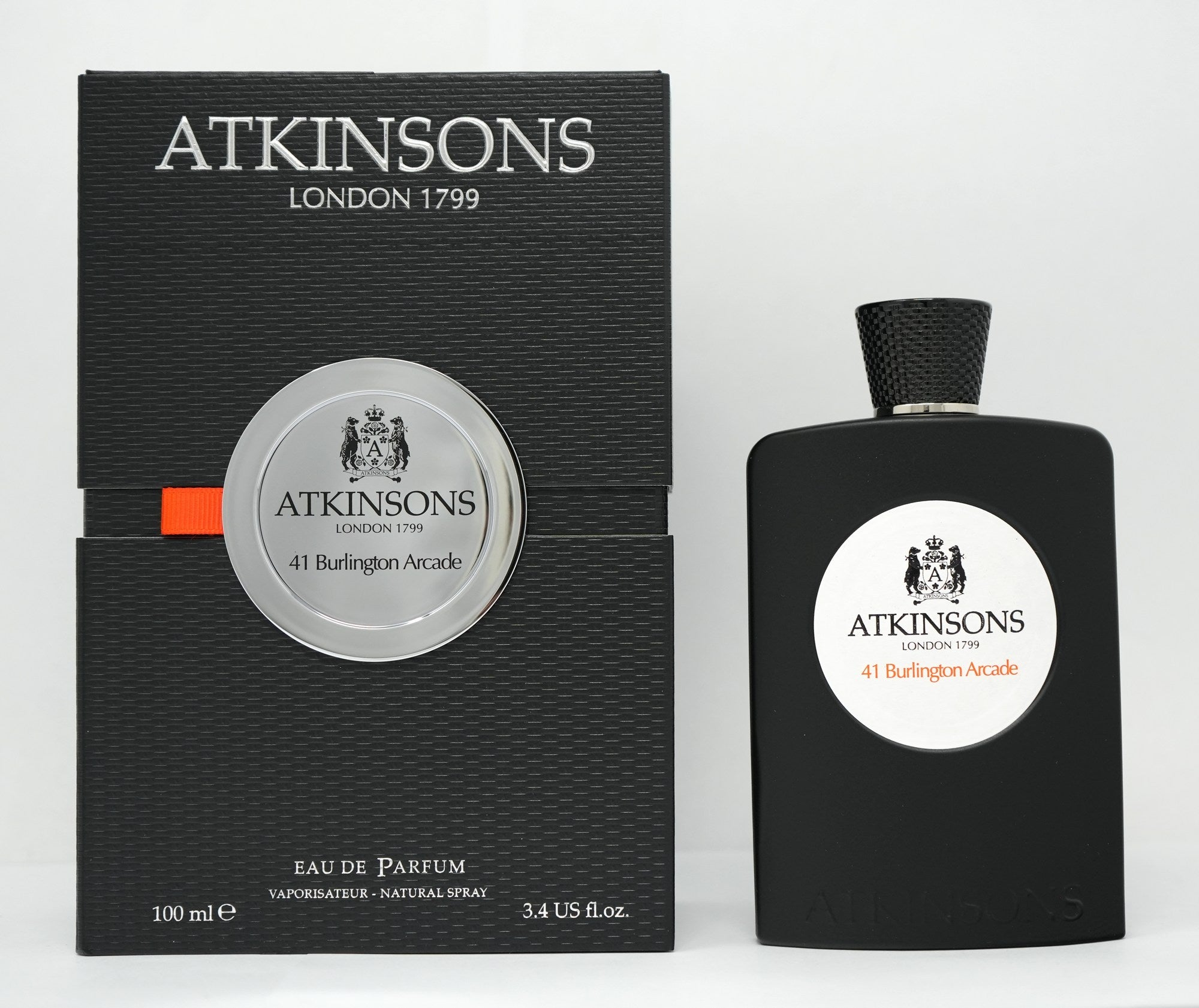Atkinsons 41 Burlington Arcade pour hommes eau de parfum vaporisateur 3,4 oz