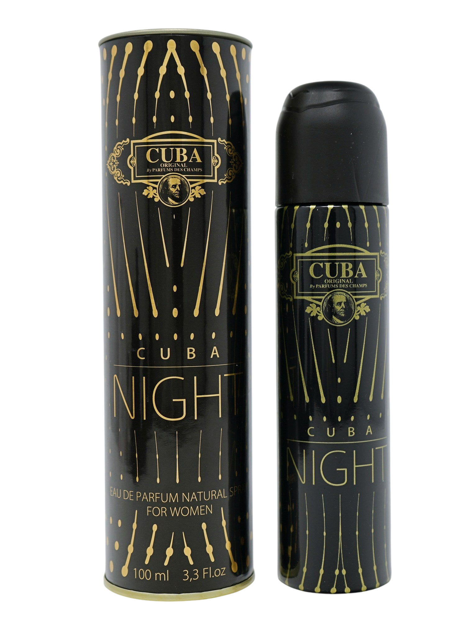 Cuba Night Pour Femmes Eau De Parfum Spray 3,3 Oz