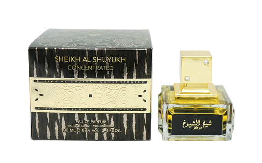 Lattafa Sheikh Al Shuyukh Concentré pour Hommes & Femmes Eau de Parfum Spray 3.4 oz