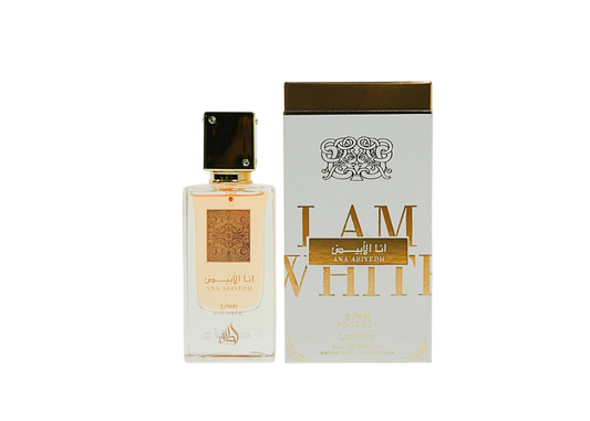 Lattafa Ana Abiyedh White Poudree For Men & Women Eau de Parfum Spray 2.04 oz