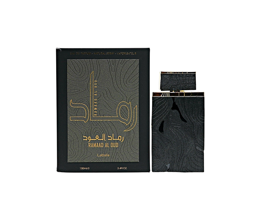 Lattafa Ramaad Al Oud Eau De Parfum Spray for Men 3.4 oz