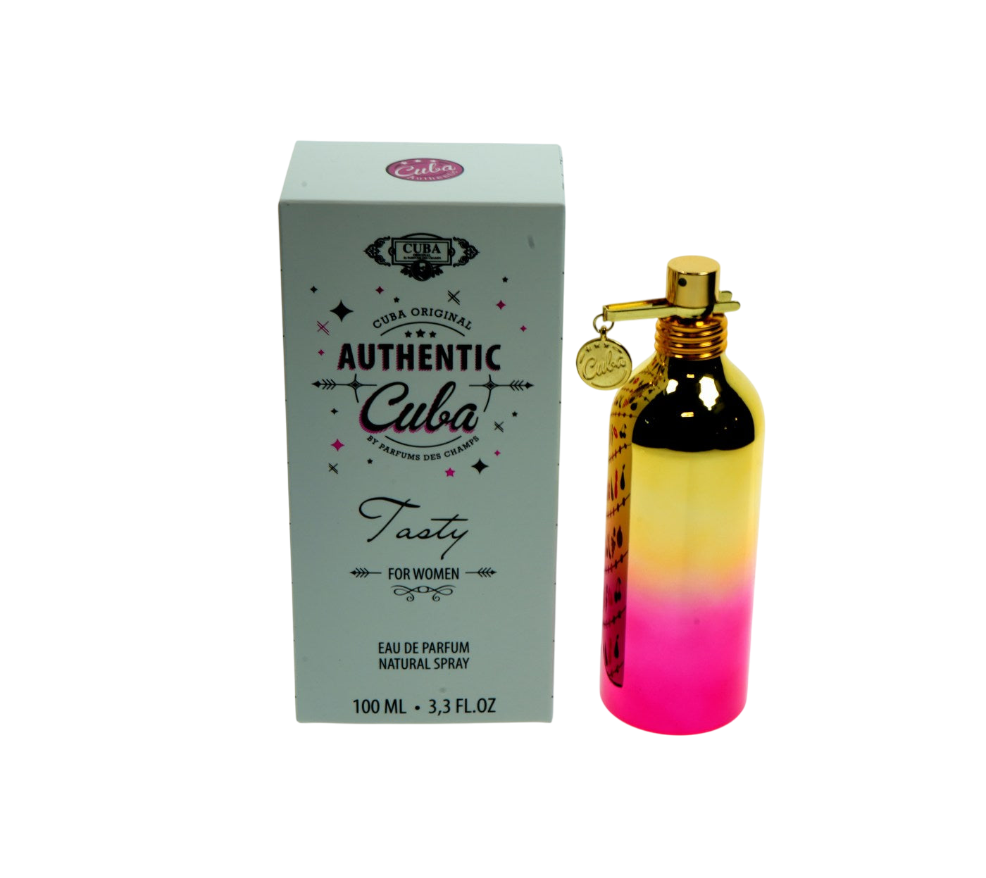 Cuba Authentic Tasty Eau De Parfum Spray for Women 3.3 oz