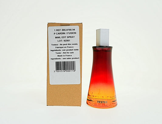 Pierre Cardin Fusion Pour Homme Eau de Toilette Vaporisateur 3.0 oz Testeur