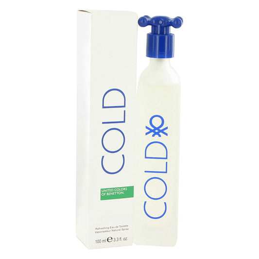 United Colors of Benetton Benetton Cold Eau de Toilette Vaporisateur pour Hommes 3.4 oz