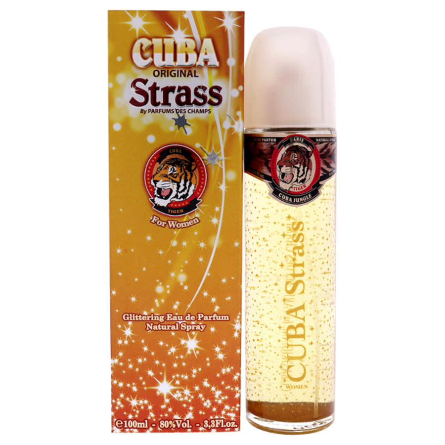 Cuba Strass Tiger Eau de Parfum Spray for Women 3.3 oz