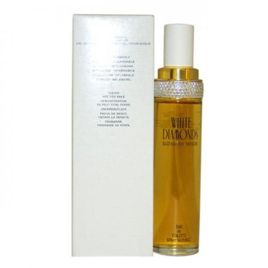 Elizabeth Taylor White Diamond Eau de Toilette Spray, Tester, 3.4 oz