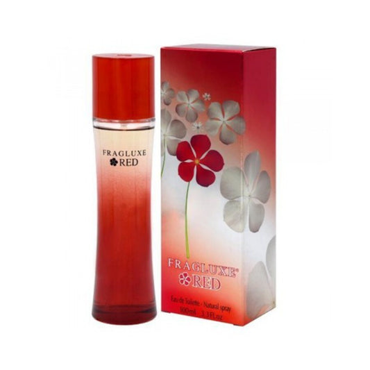 Fragluxe Rouge Eau de Toilette Vaporisateur pour Femmes 3.3 oz